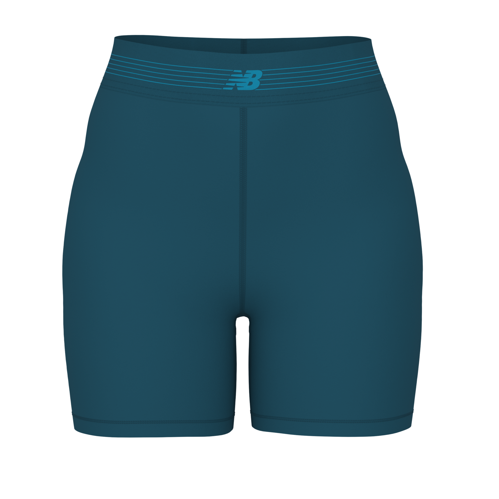 New Balance W AC Fitted Short 5” in BLAU