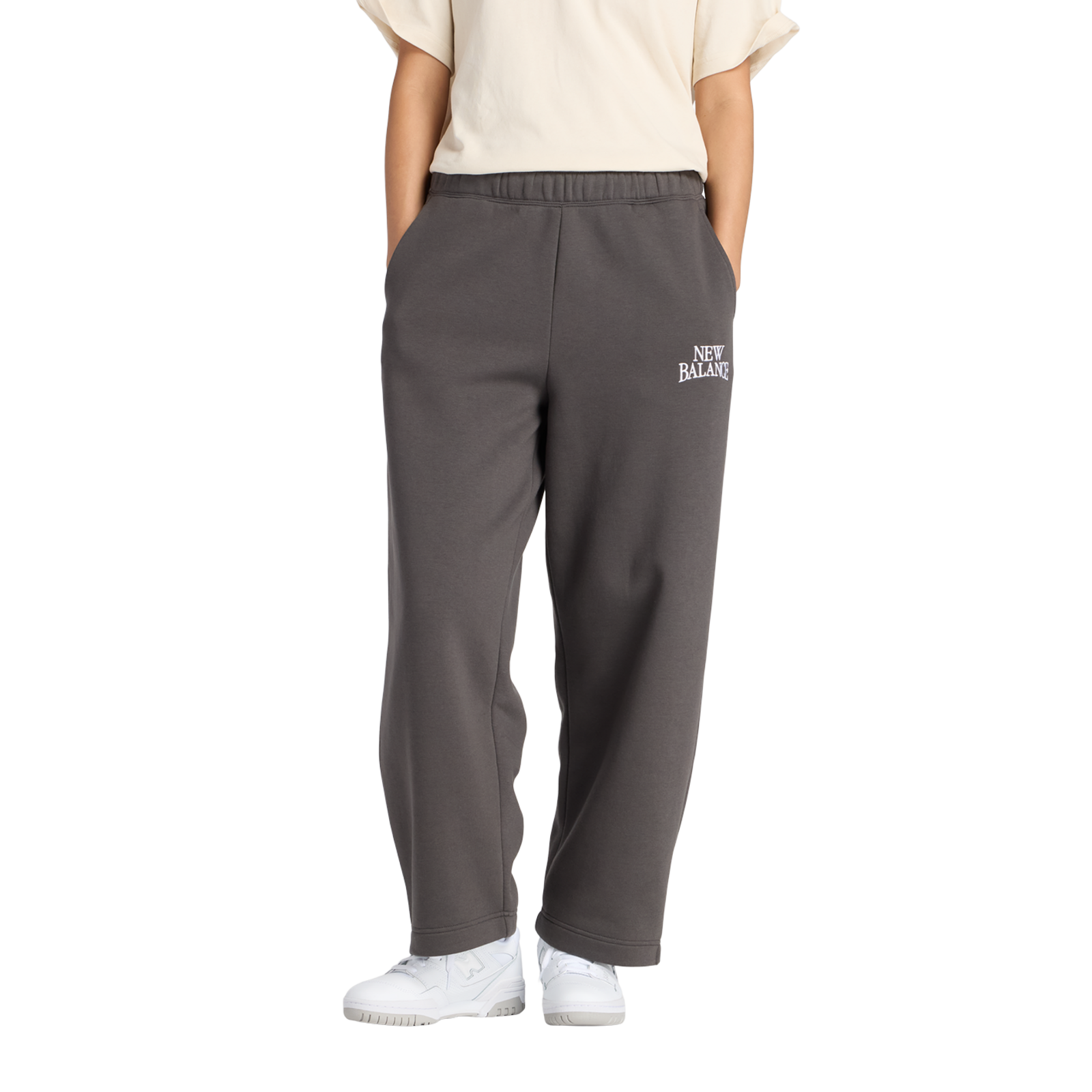 New Balance W Linear Heritage Fleece Barrel Pant in
