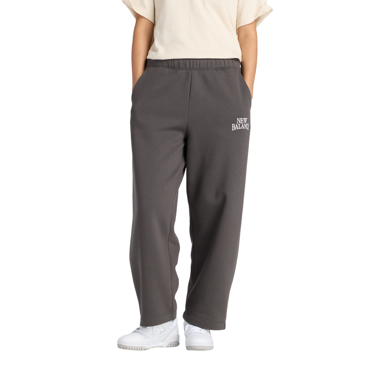 New Balance W Linear Heritage Fleece Barrel Pant in