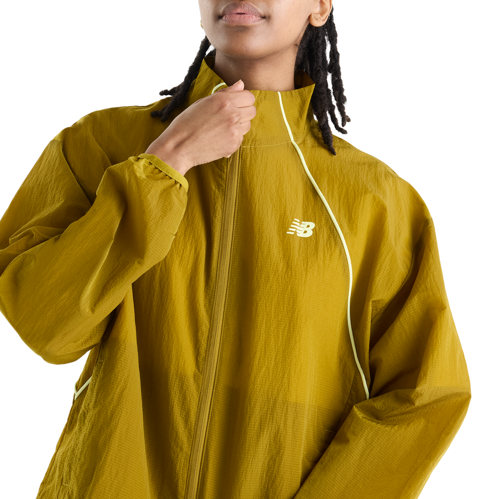 New Balance W Sport Legacy Jacket in BRAUN