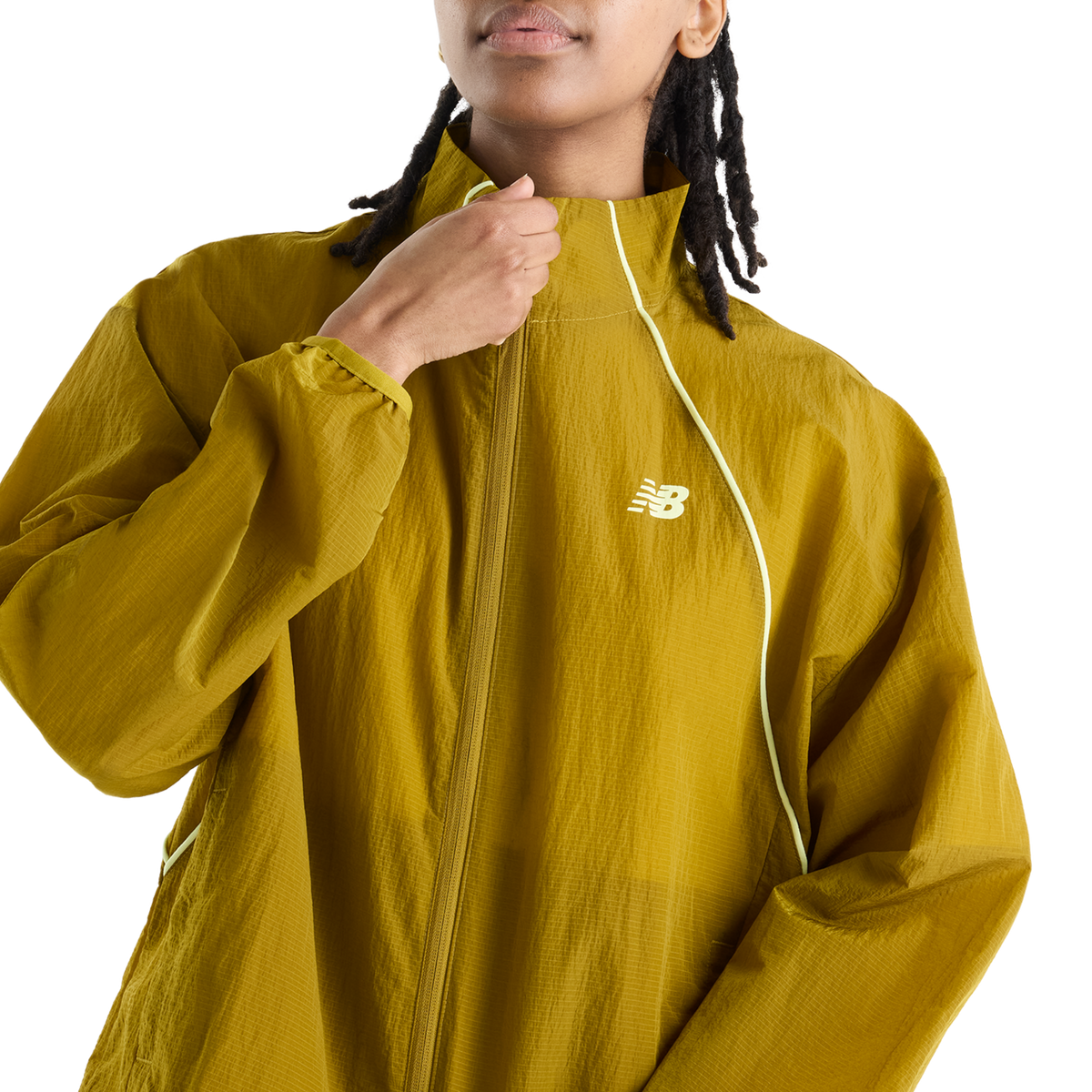 New Balance W Sport Legacy Jacket in BRAUN