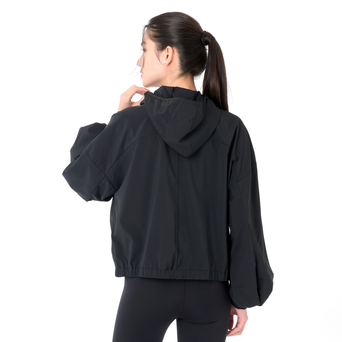 New Balance W Sport Woven Jacket in SCHWARZ