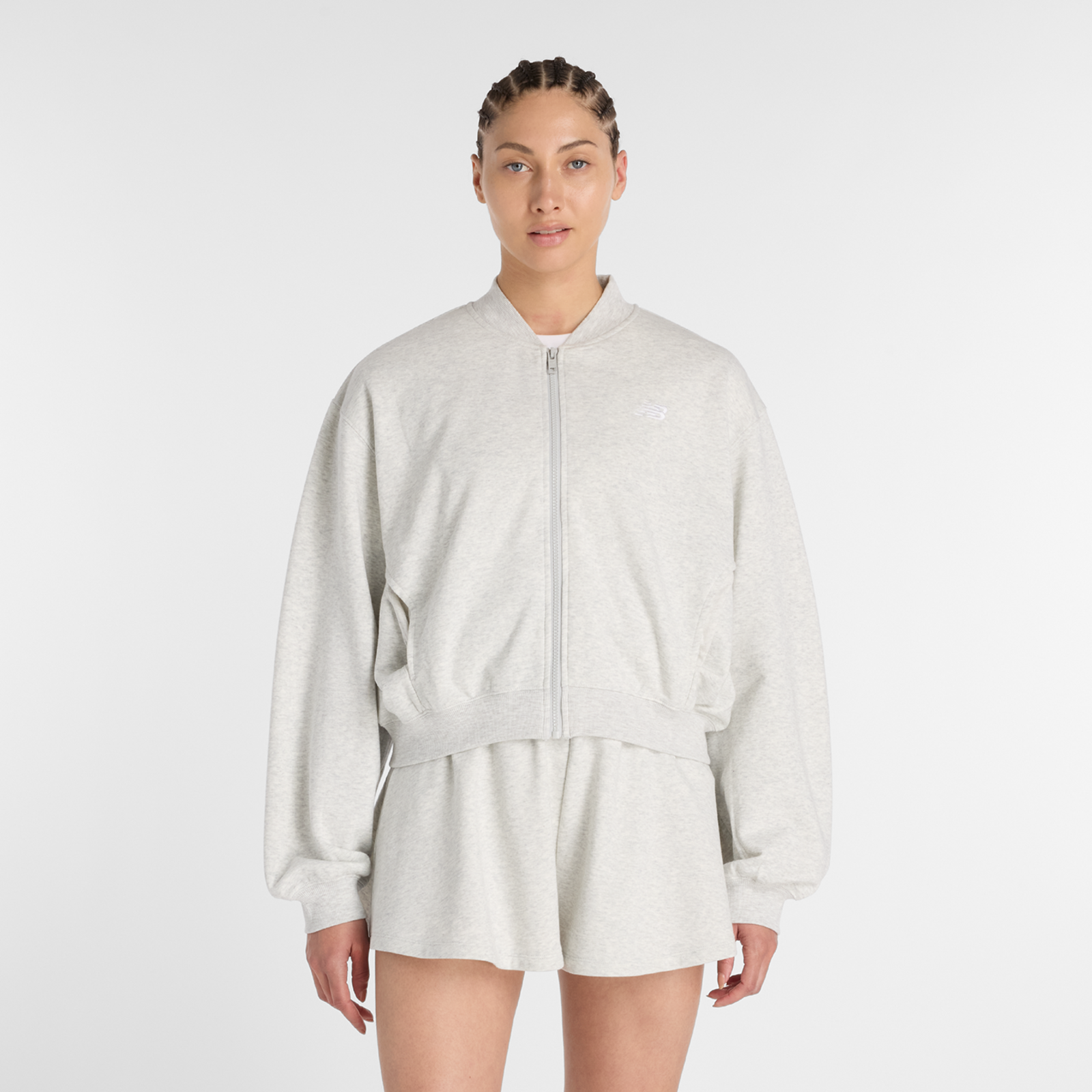 New Balance W French Terry Bomber in