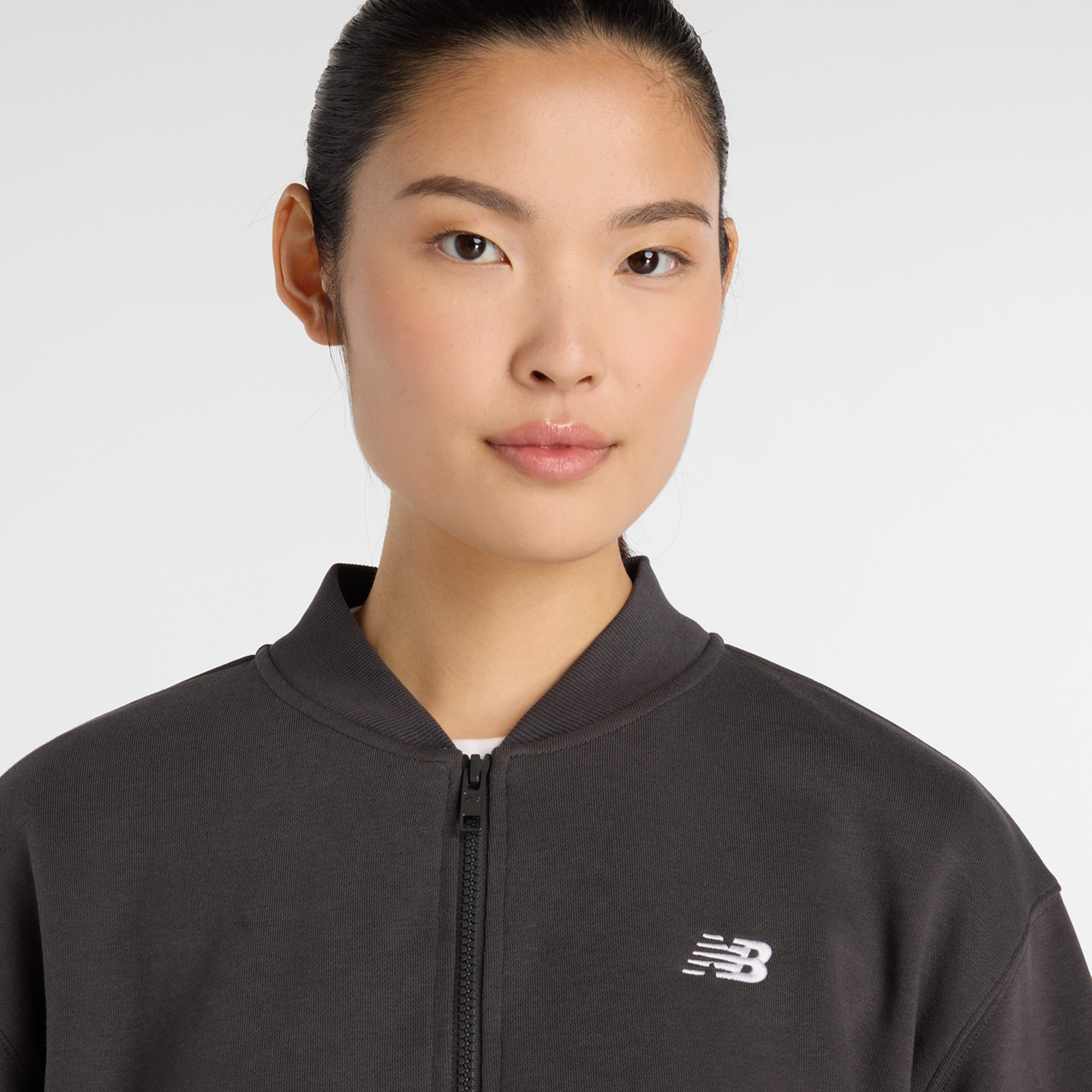 New Balance W French Terry Bomber in