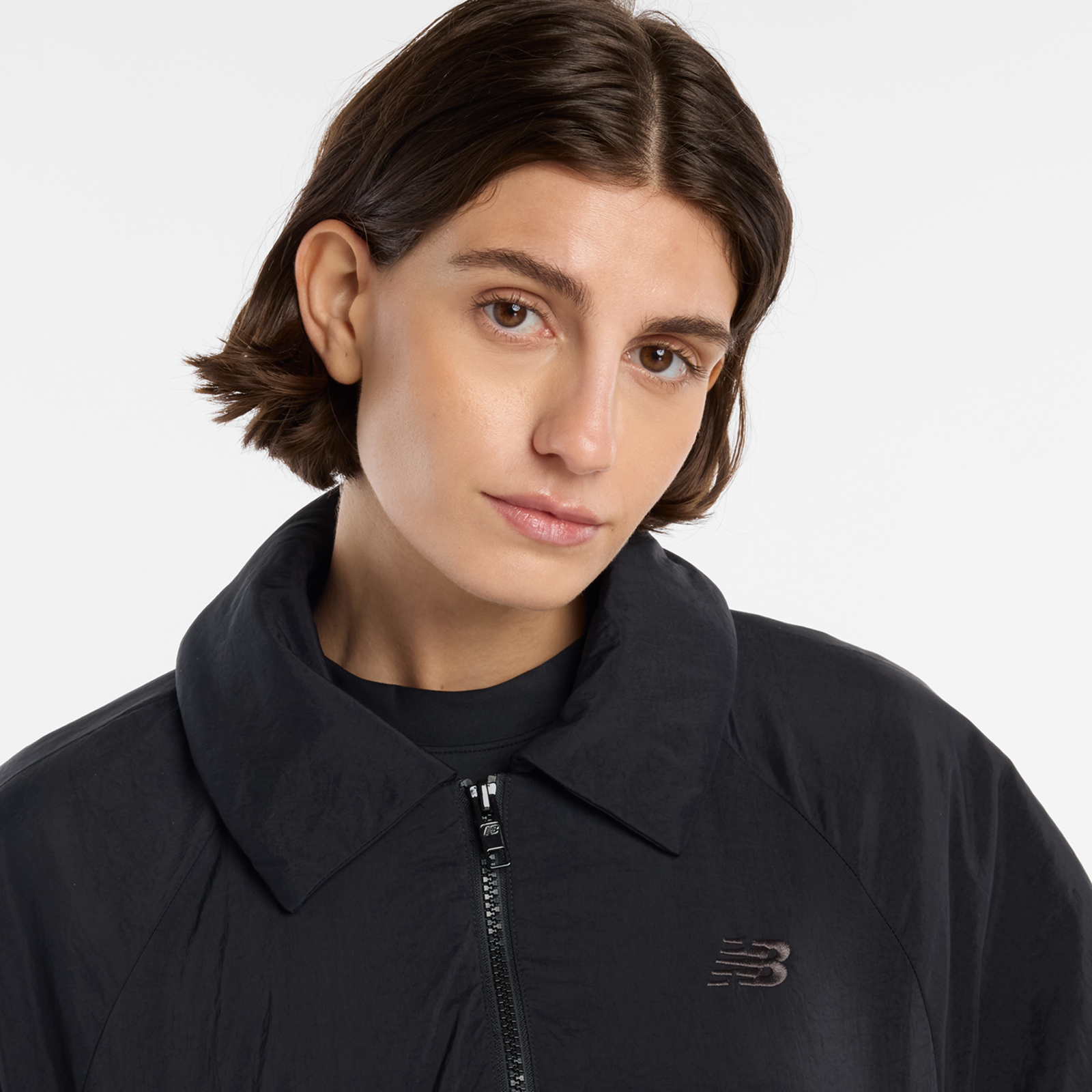 New Balance W Woven Bomber Jacket in