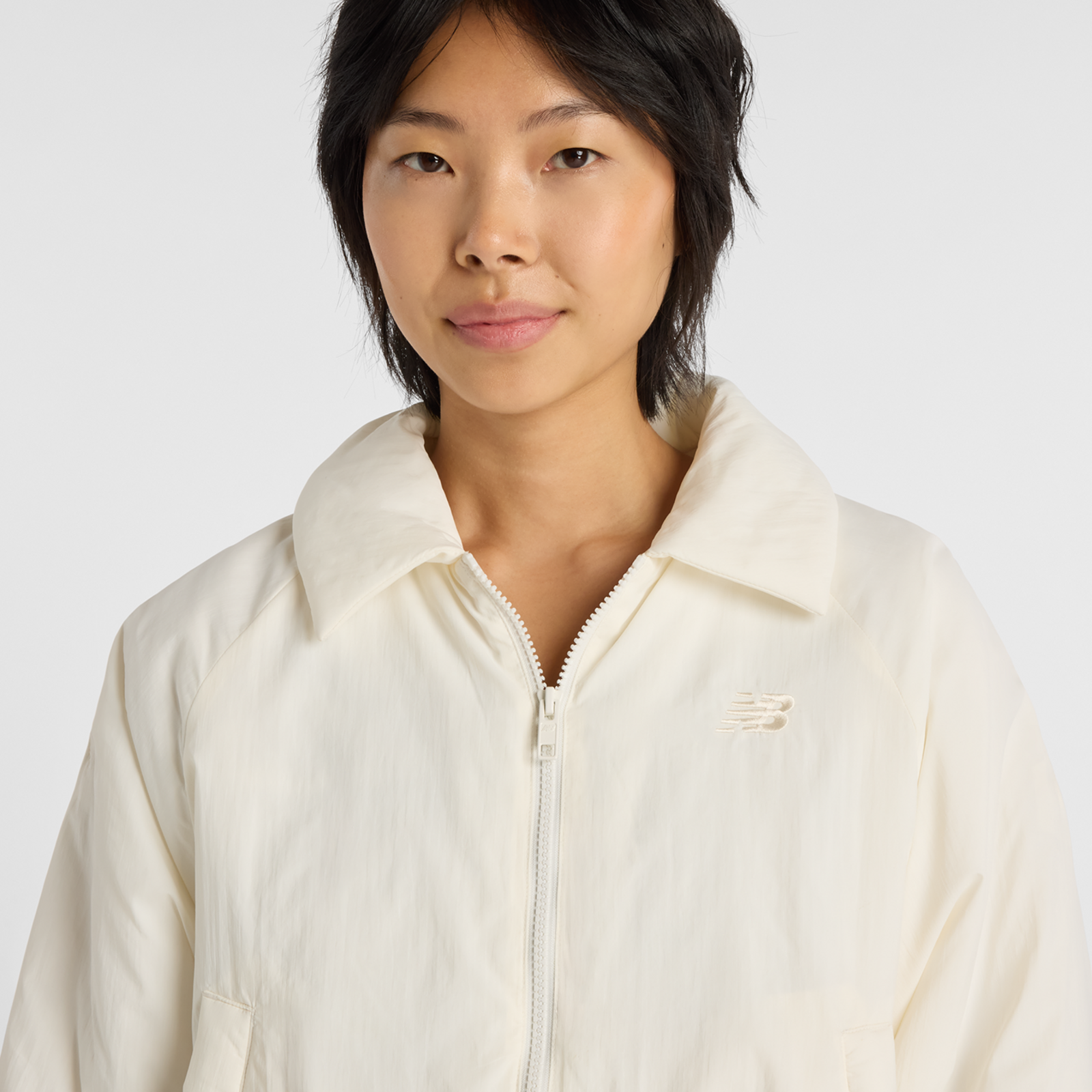 New Balance W Woven Bomber Jacket in