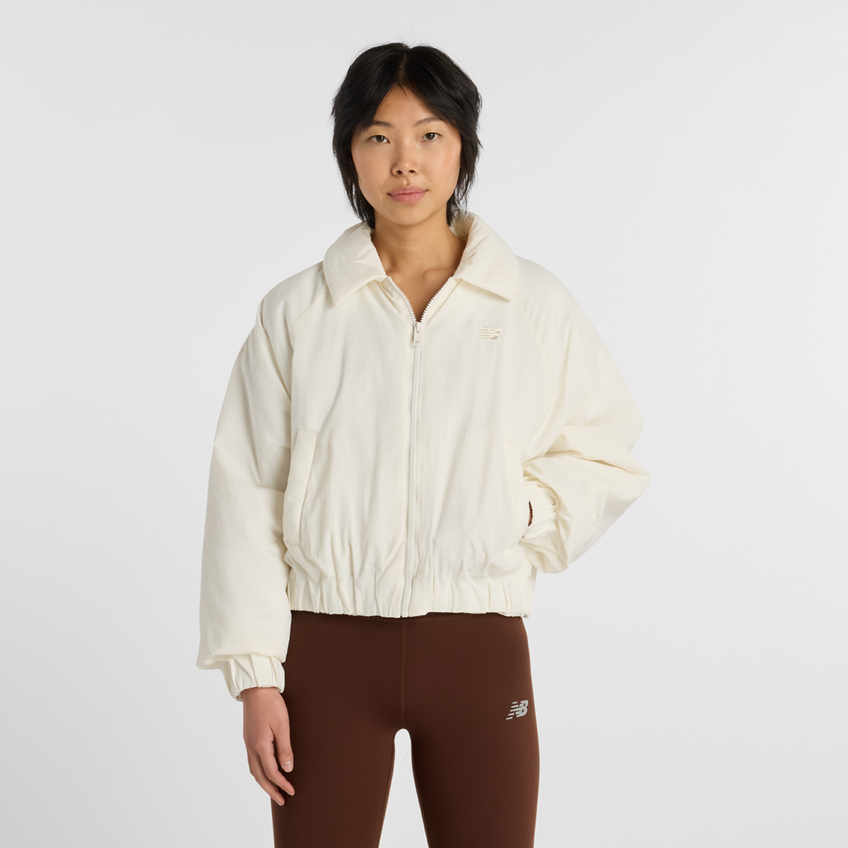 New Balance W Woven Bomber Jacket in
