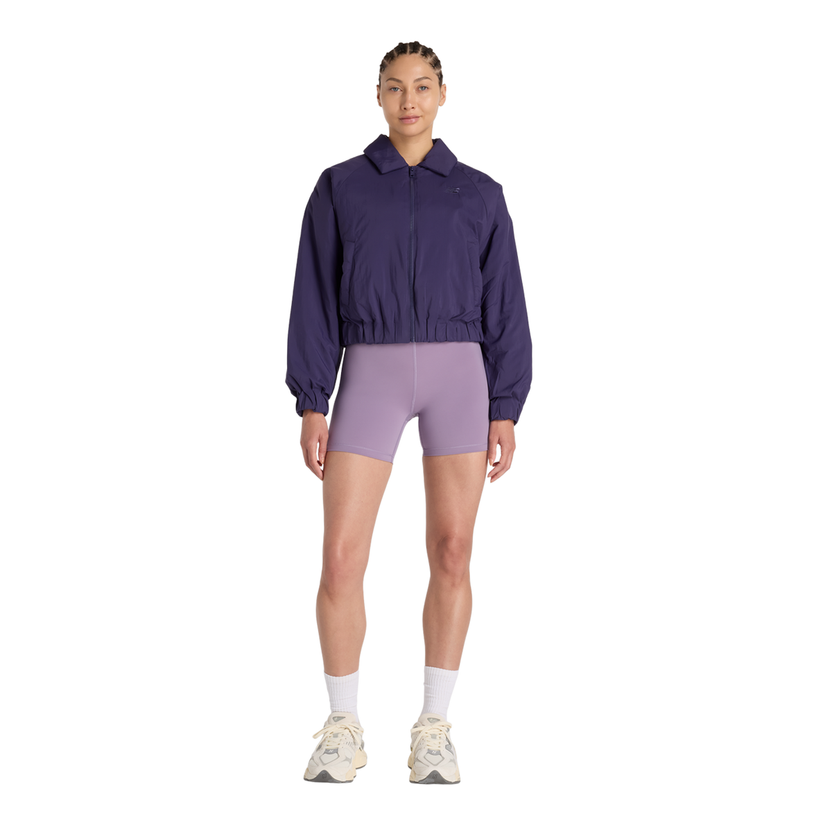 New Balance W Woven Bomber Jacket in