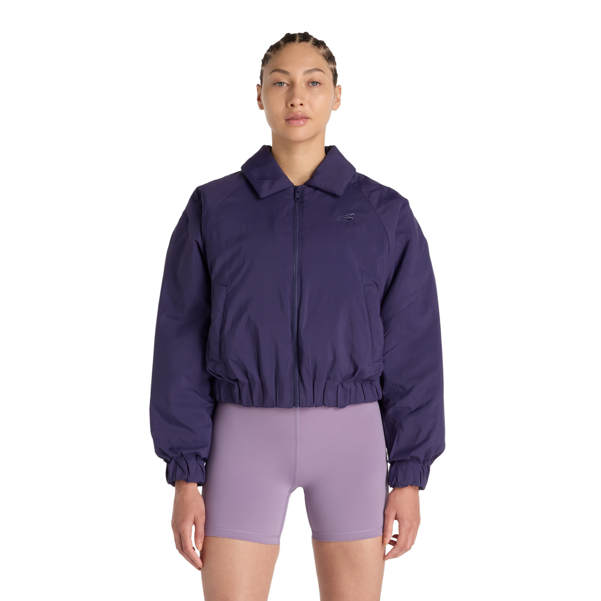 New Balance W Woven Bomber Jacket in