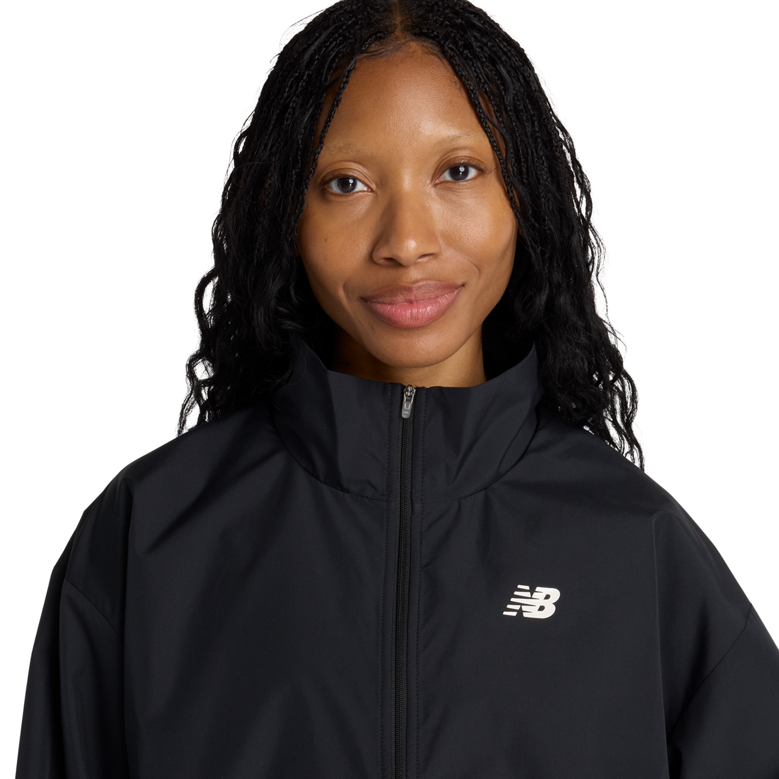 New Balance W Trackside Woven Jacket in