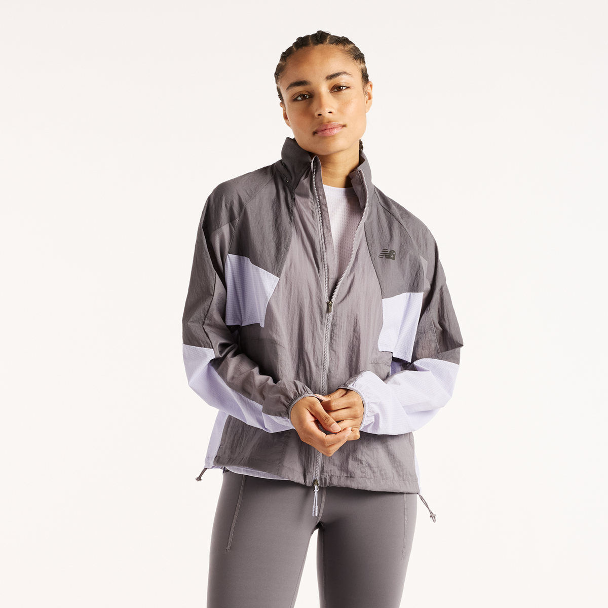 New Balance W Reflective RC Jacket in GRAU