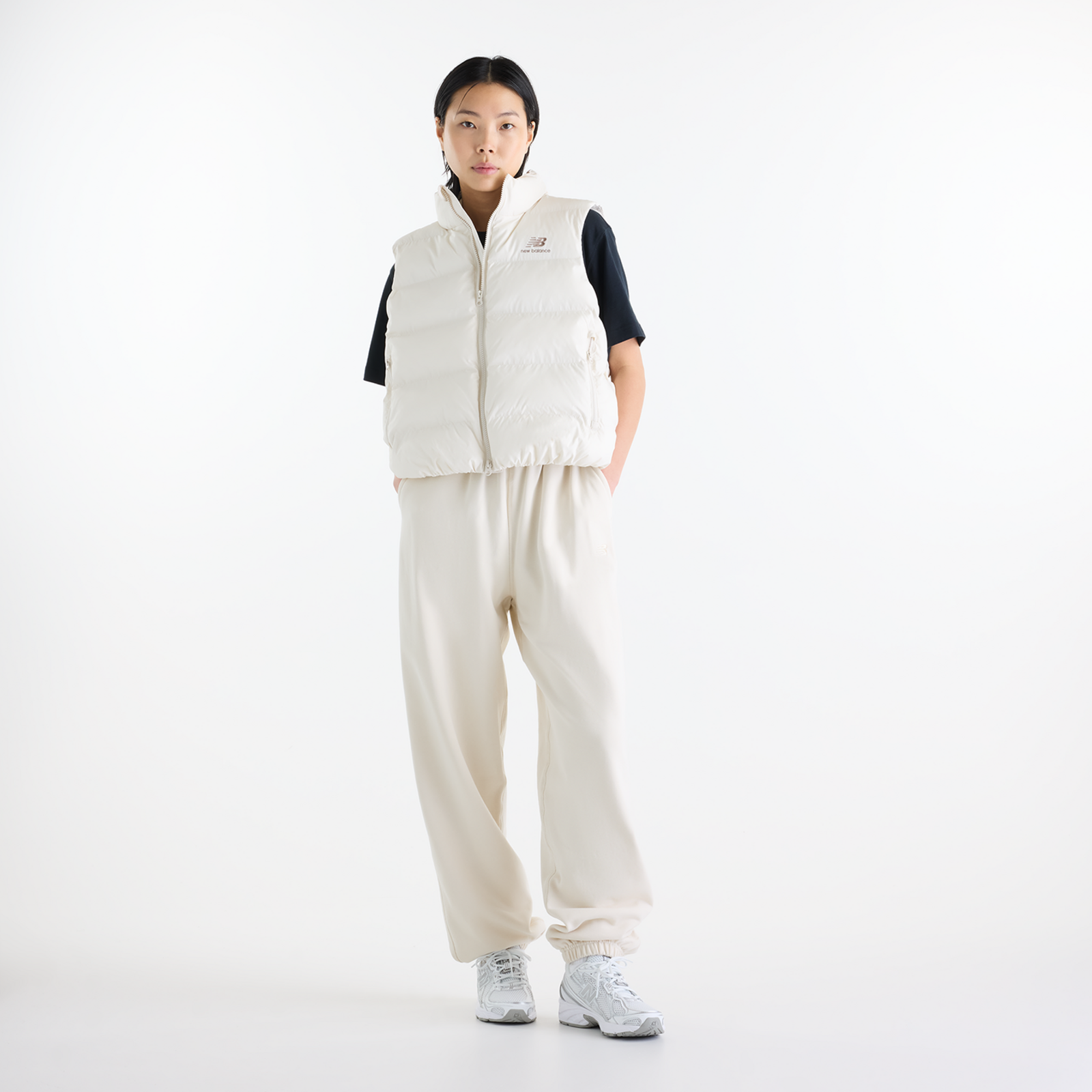New Balance W Boston Puffer Vest in
