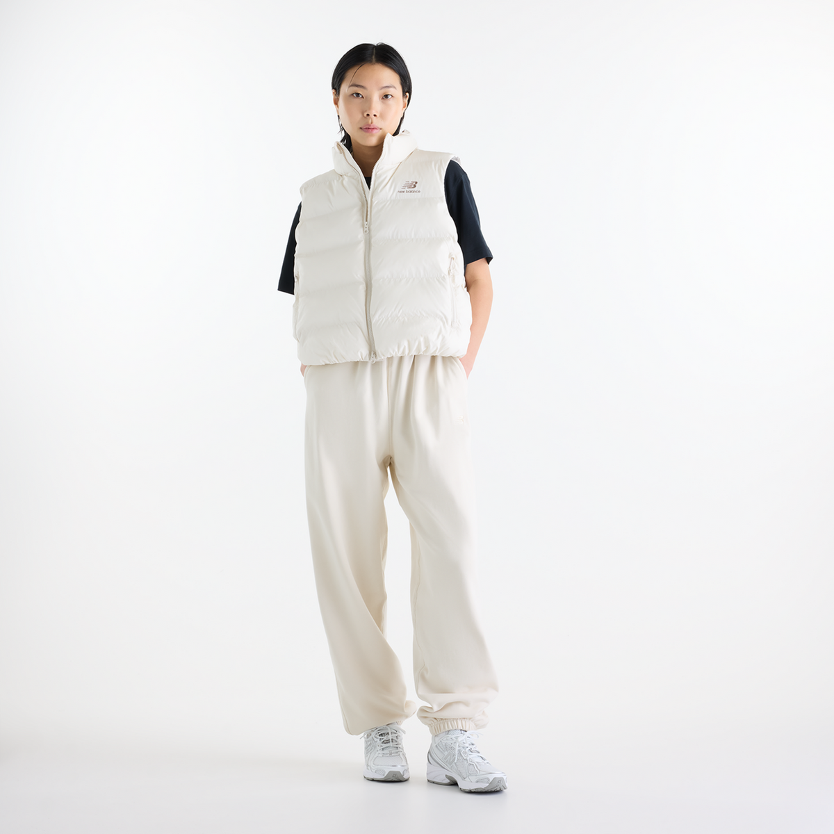New Balance W Boston Puffer Vest in