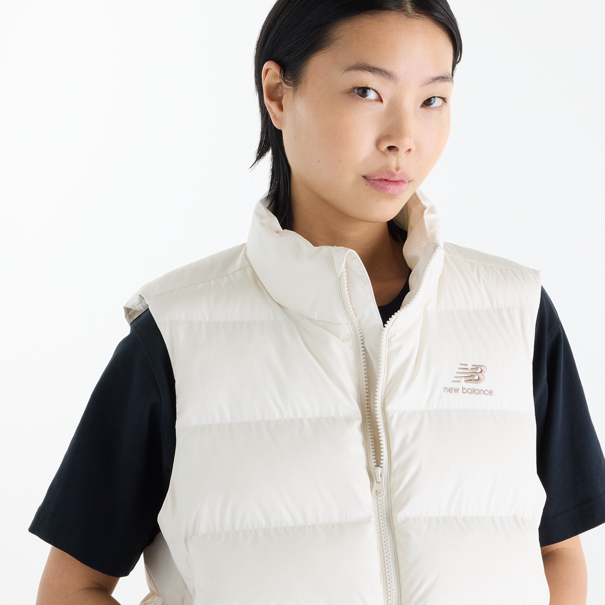 New Balance W Boston Puffer Vest in