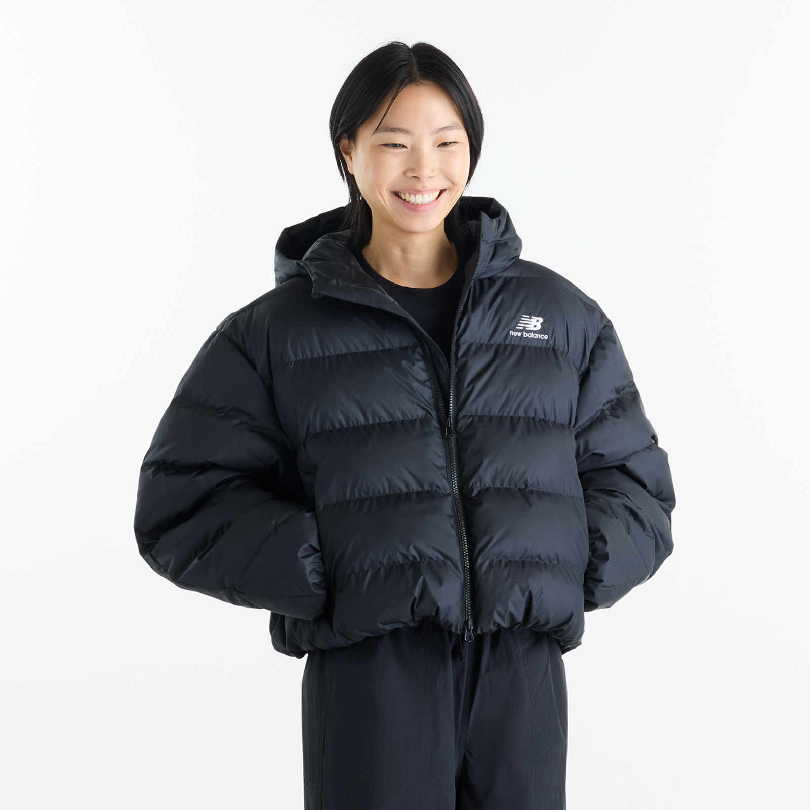 New Balance W Boston Puffer Jacket in