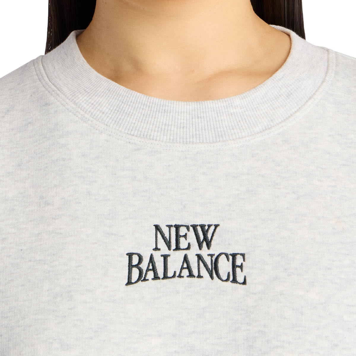 New Balance W Linear Heritage Fleece Crew in