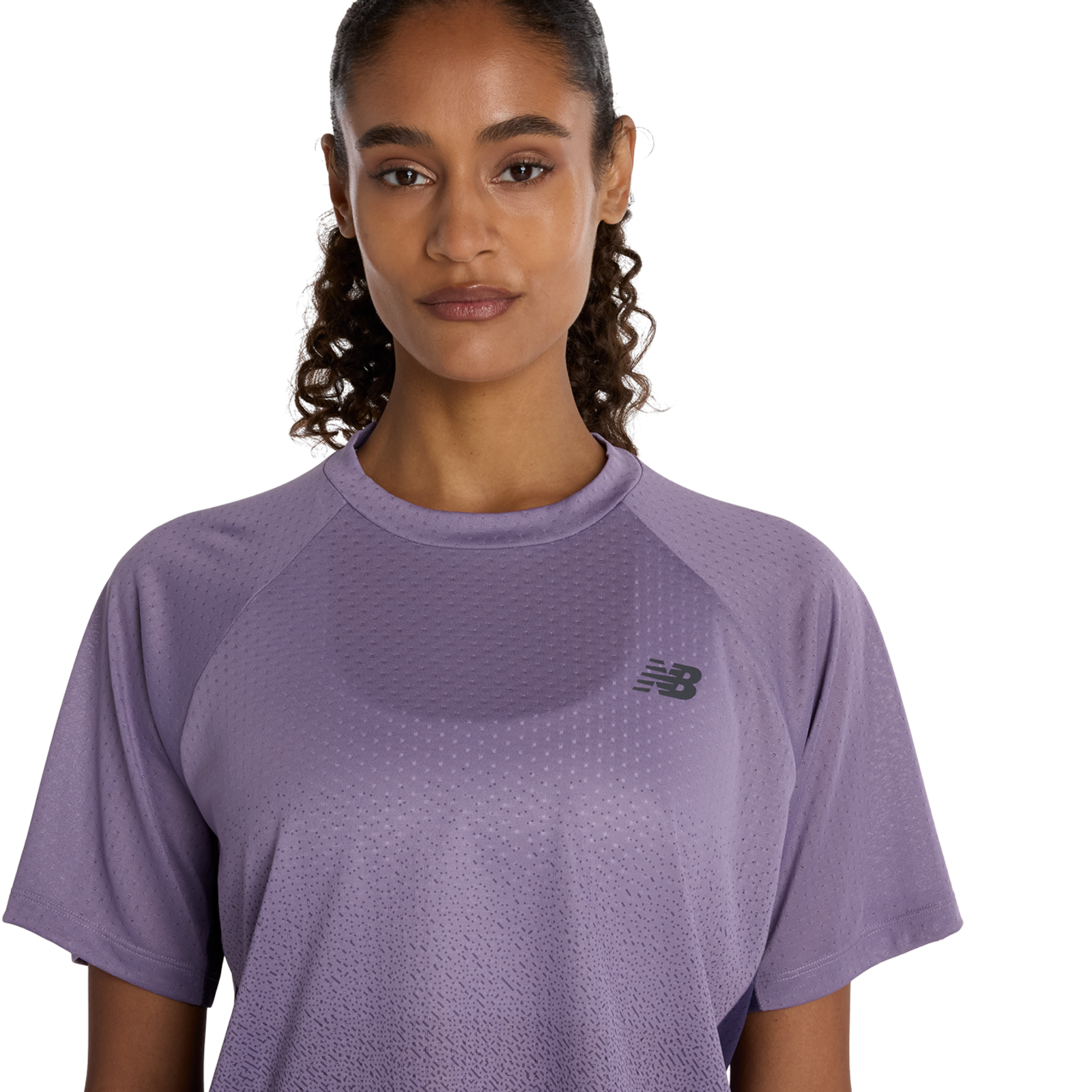 New Balance W Viz-Tech Run T-Shirt in
