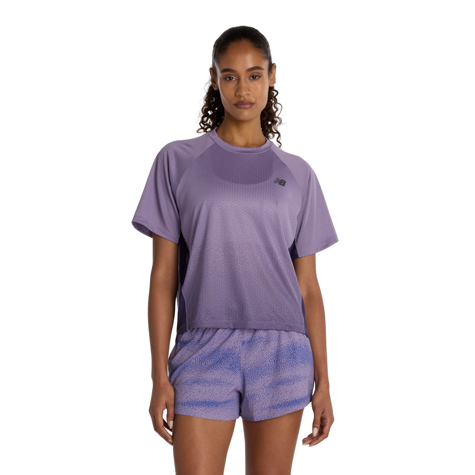 New Balance W Viz-Tech Run T-Shirt in