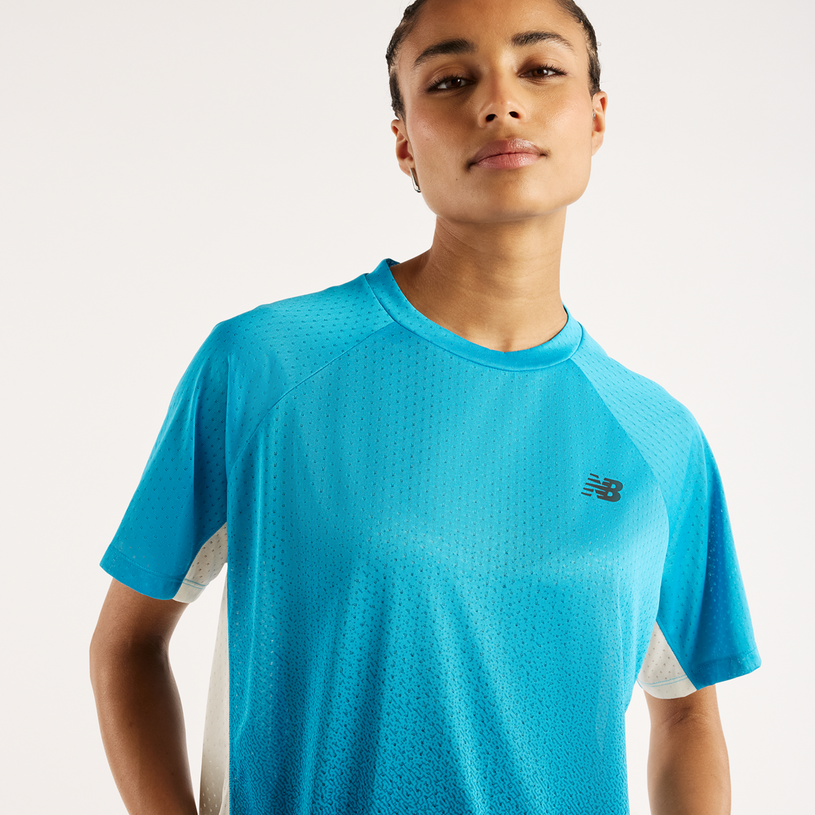 New Balance W Viz-Tech Run T-Shirt in