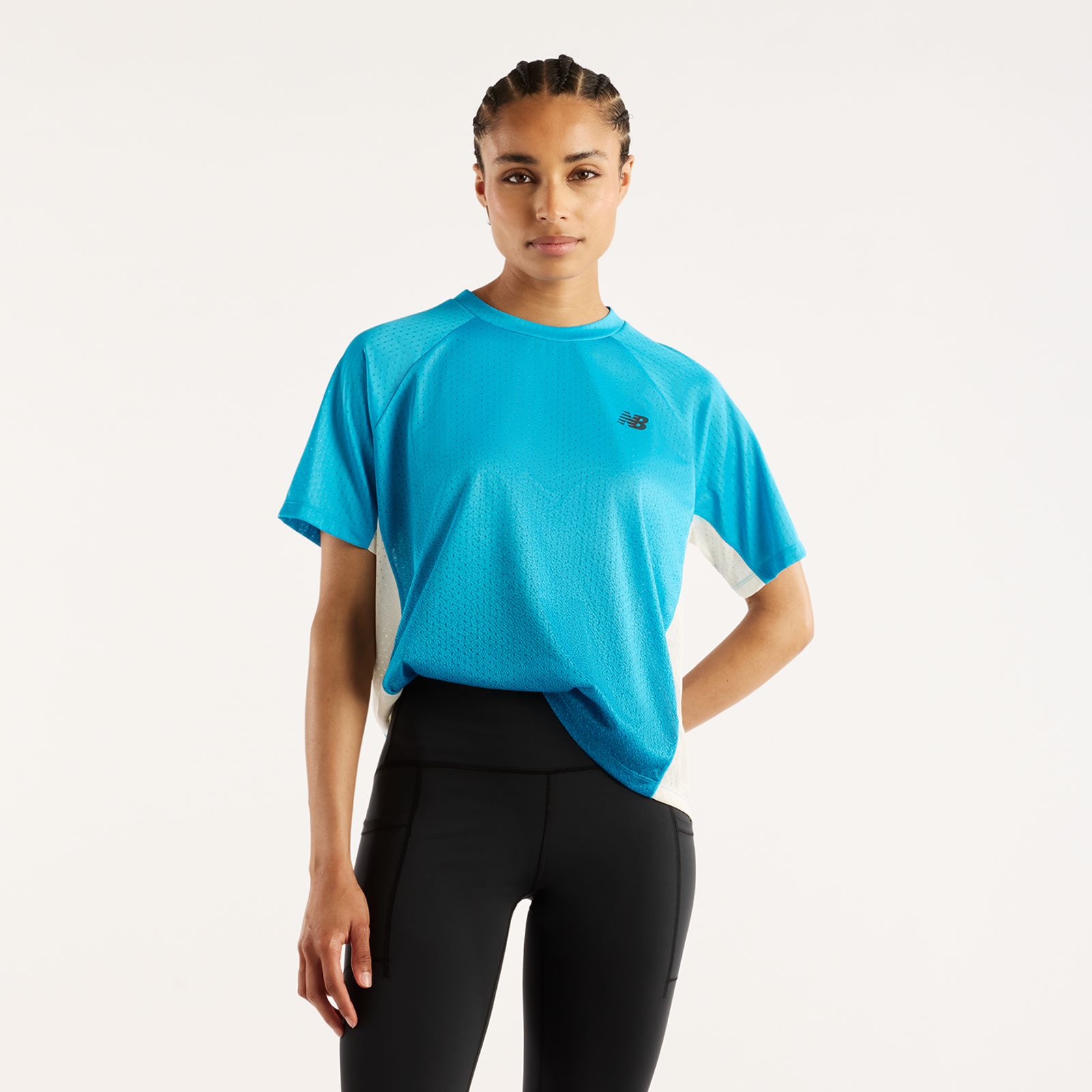 New Balance W Viz-Tech Run T-Shirt in