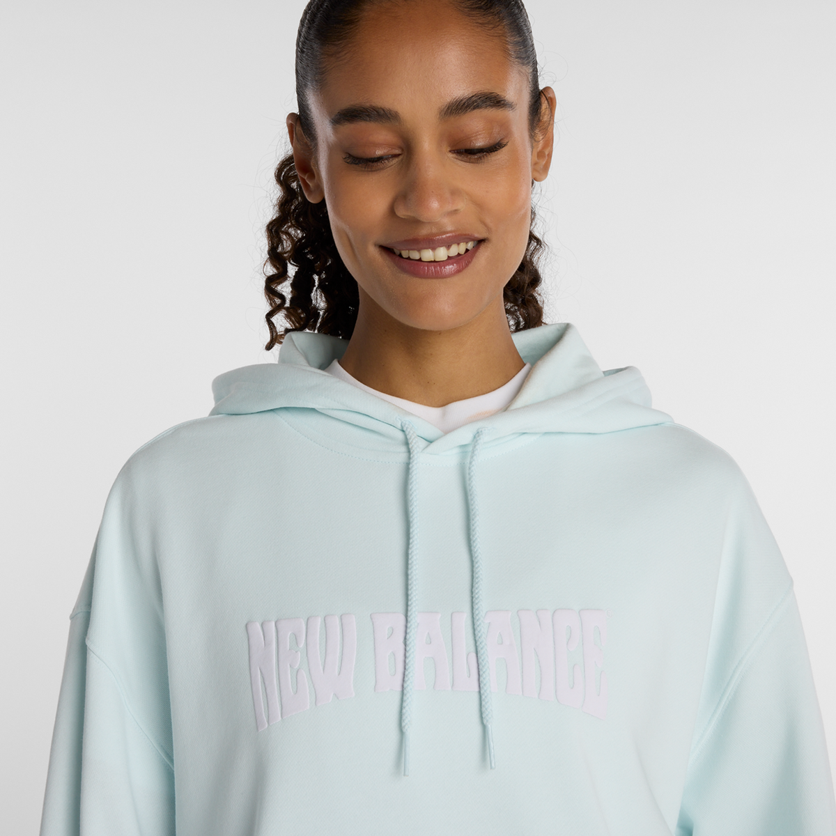 New Balance W Wavy Oversized Hoodie in