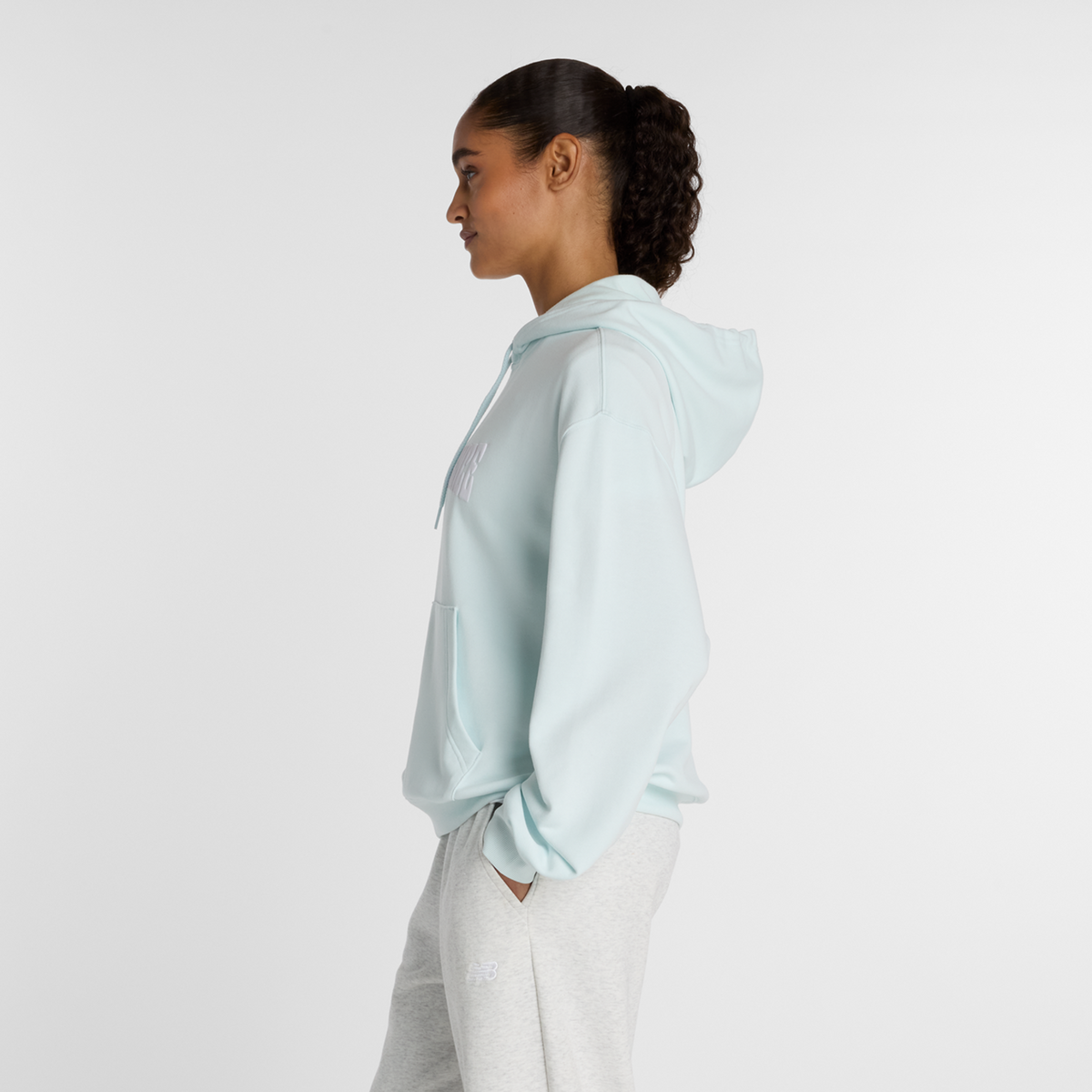New Balance W Wavy Oversized Hoodie in