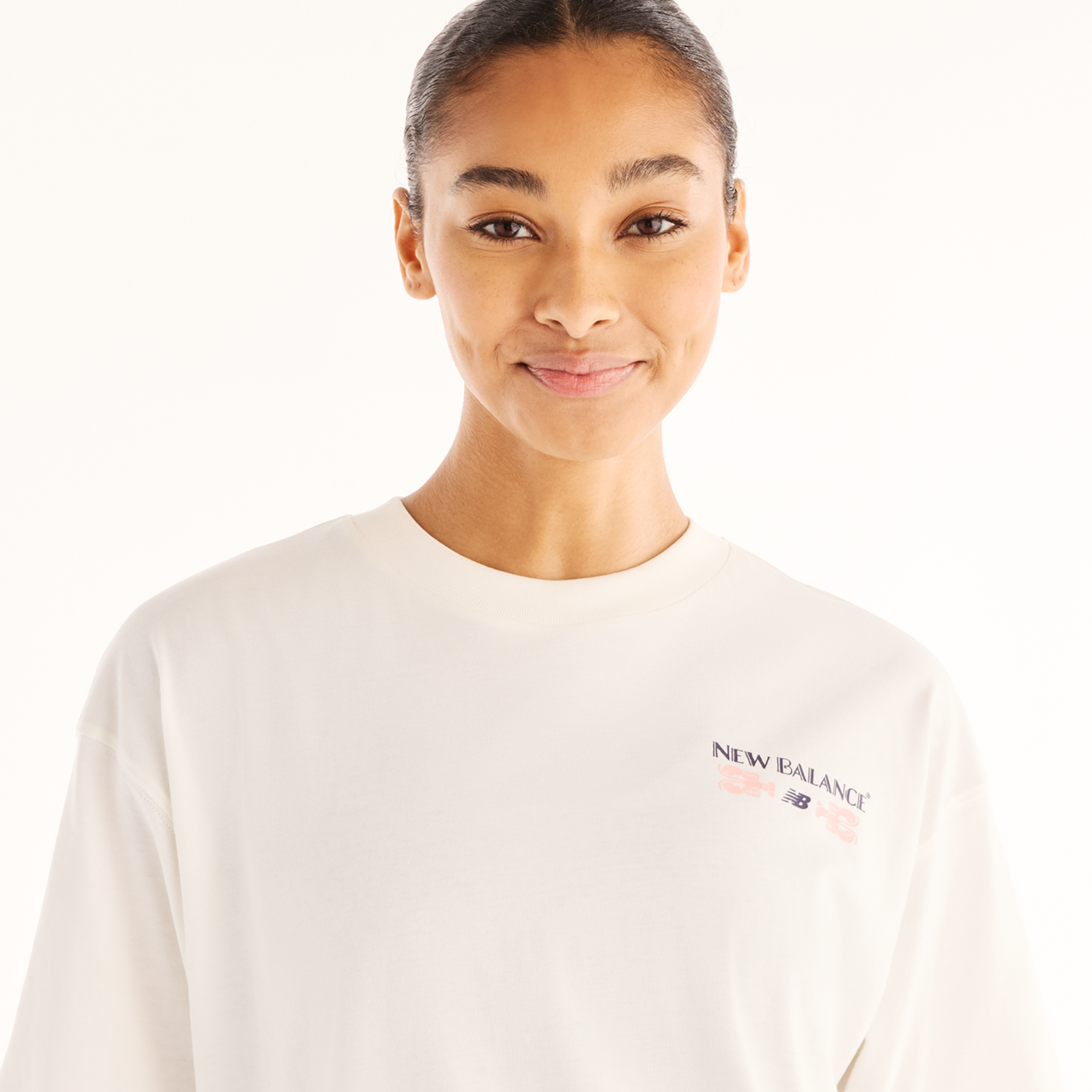 New Balance W Grab a Bite Boston Oversized T-Shirt in