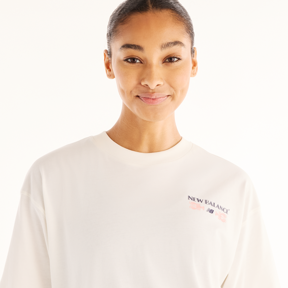 New Balance W Grab a Bite Boston Oversized T-Shirt in