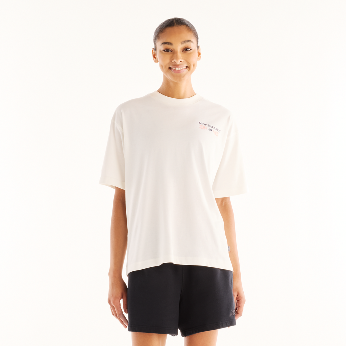New Balance W Grab a Bite Boston Oversized T-Shirt in