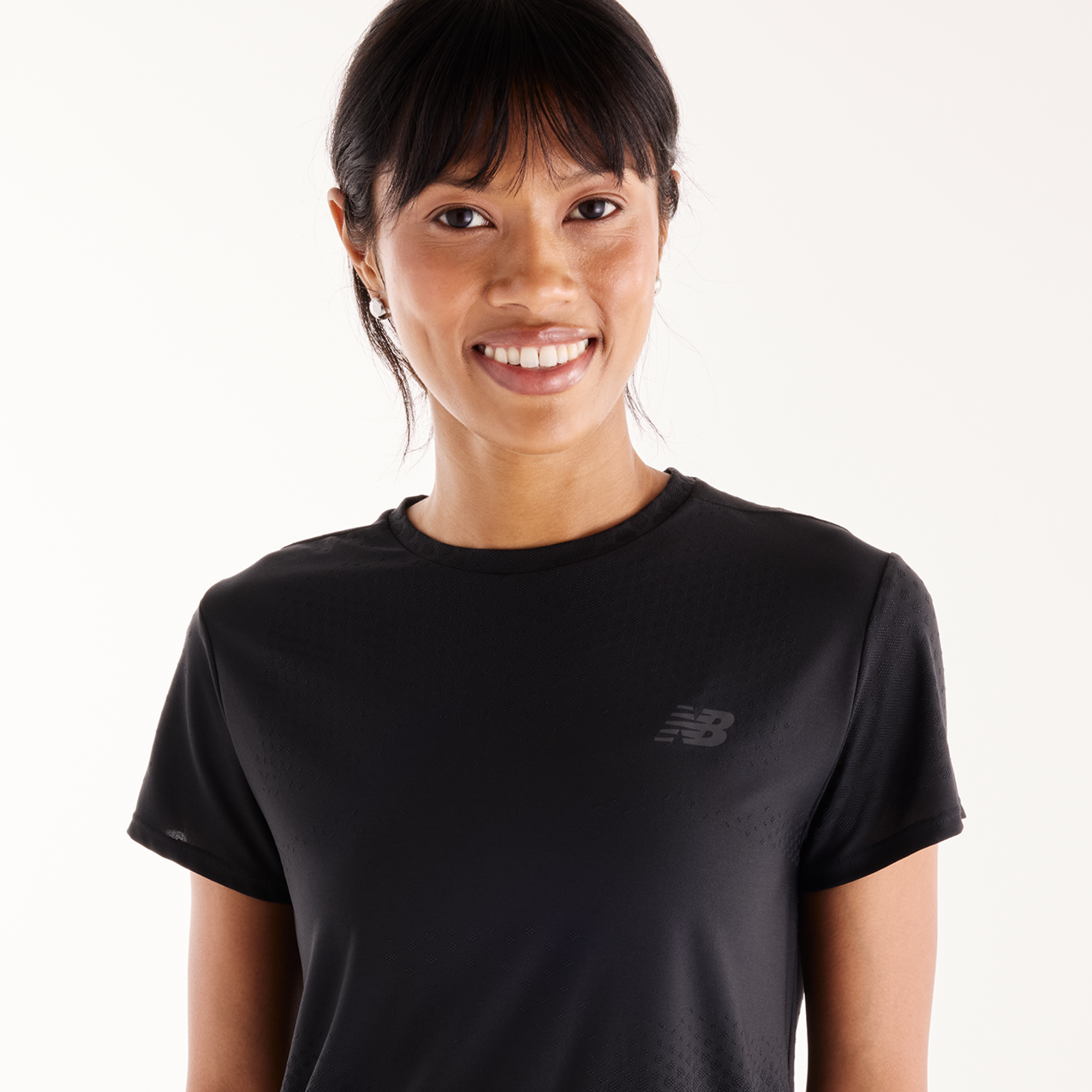 New Balance W RC Adapt T-Shirt in SCHWARZ