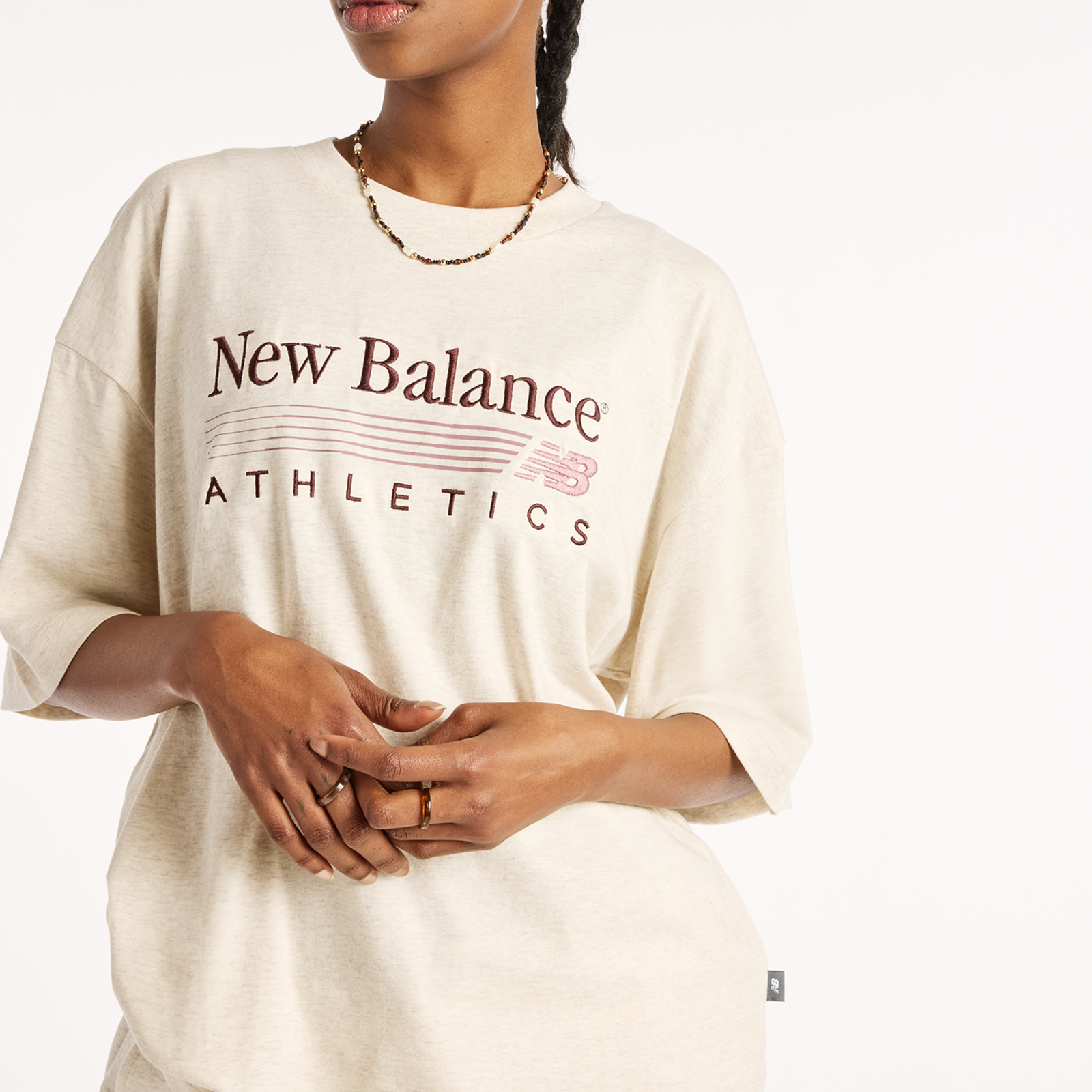 New Balance W Trackside Oversized T-Shirt in