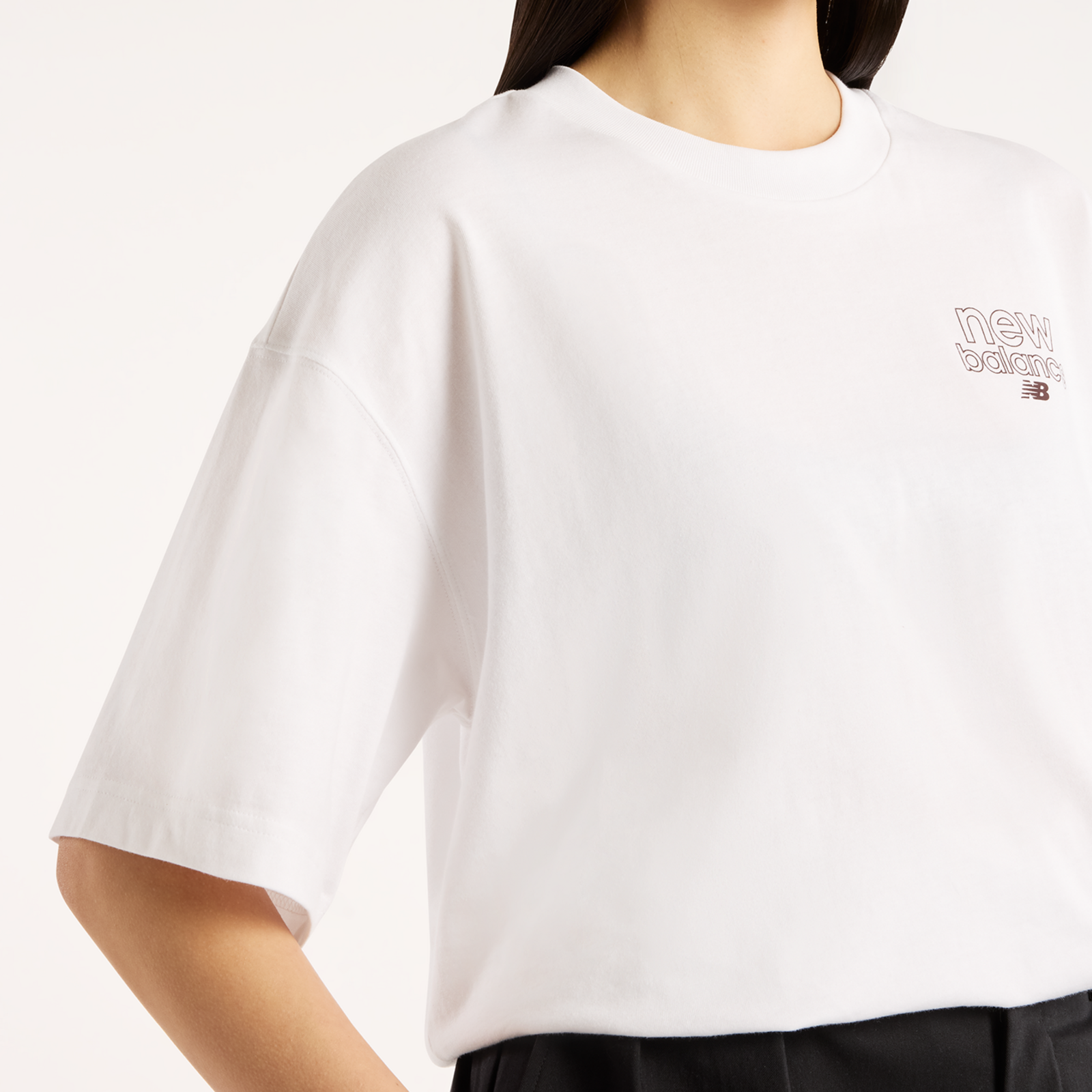 New Balance W Sport Oversized Graphic T-Shirt in