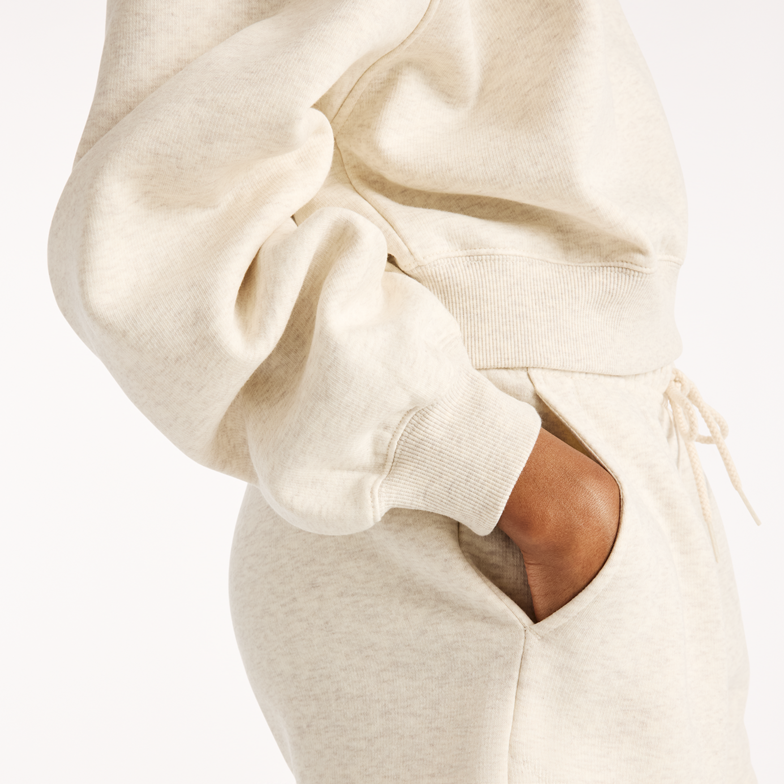New Balance W Trackside Fleece Crew in