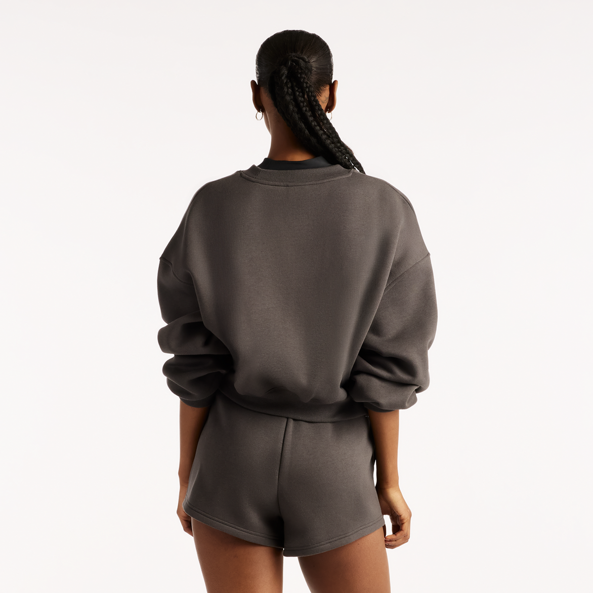 New Balance W Trackside Fleece Crew in