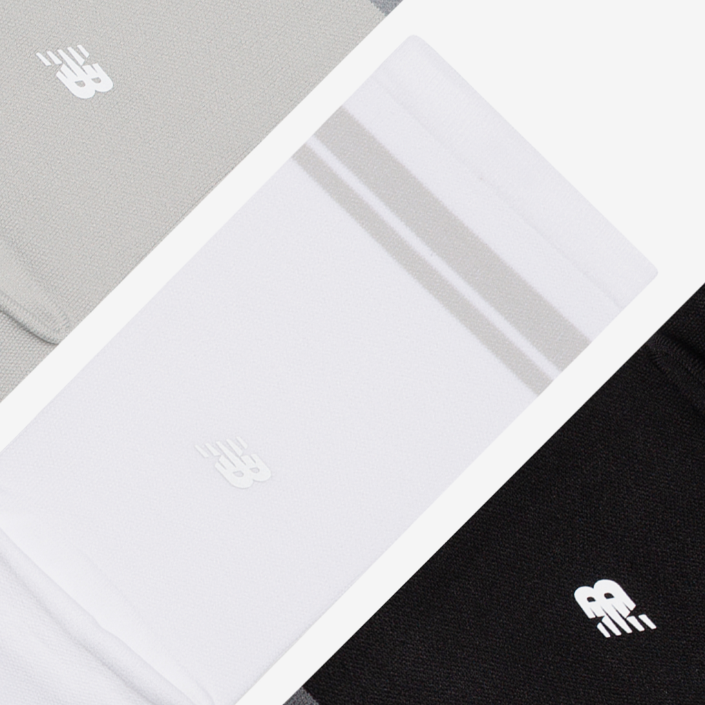 New Balance Pro Run Crew Socks 3 Pack in MEHRFARBIG