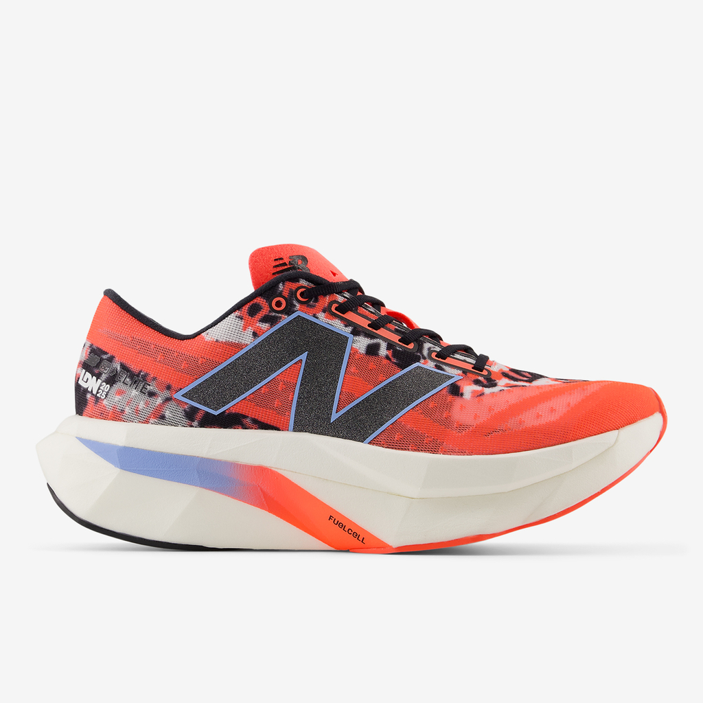 New Balance W SuperComp Elite v4 London Marathon Laufschuhe in ROT