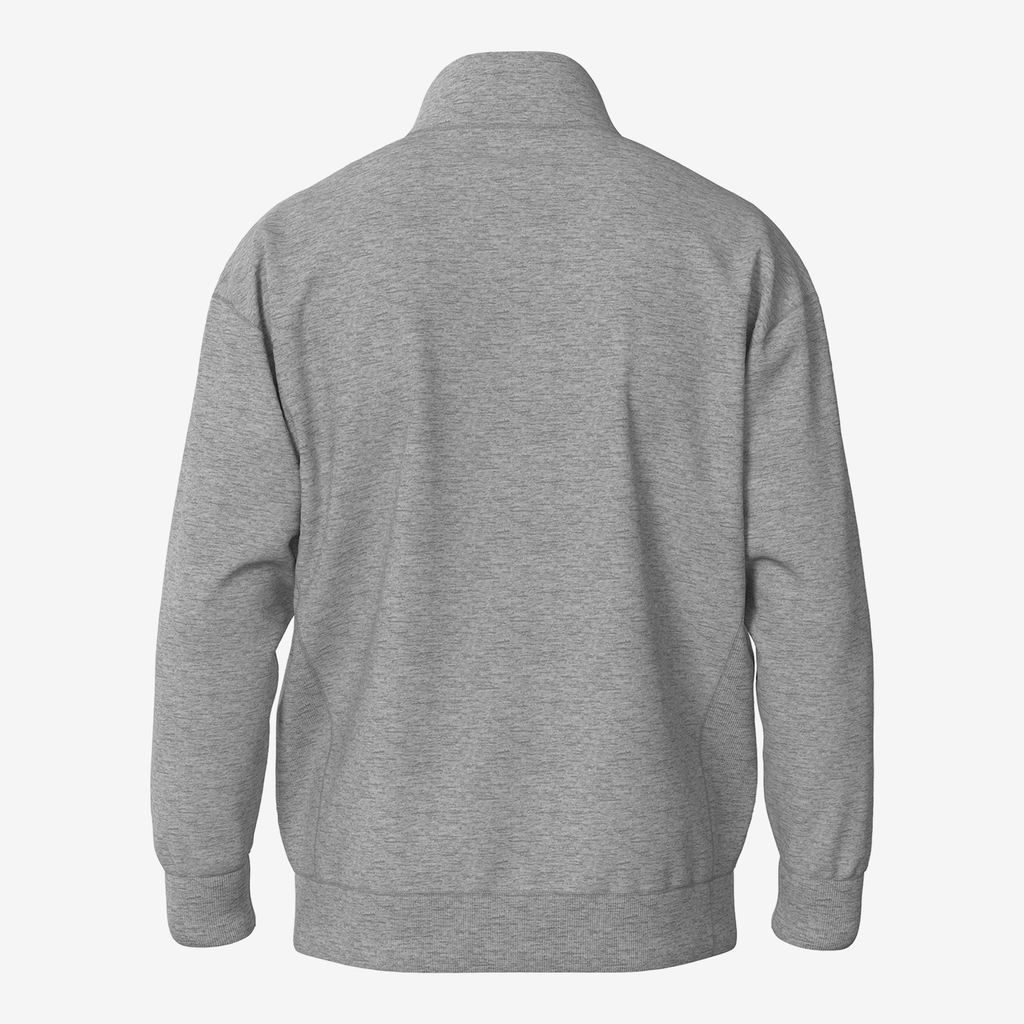 New Balance Athletics Fleece 1/2 Zip in GRAU