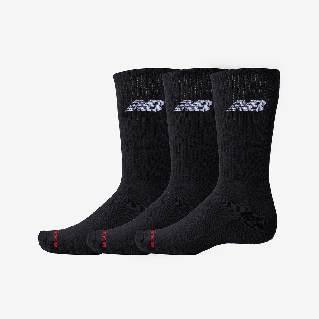 New Balance NB Everyday Crew 3 Pairs in SCHWARZ