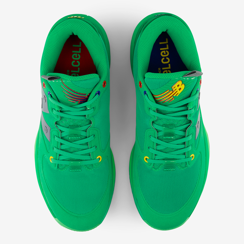 New Balance M Hesi Low v1 Basketballschuhe in GRÜN