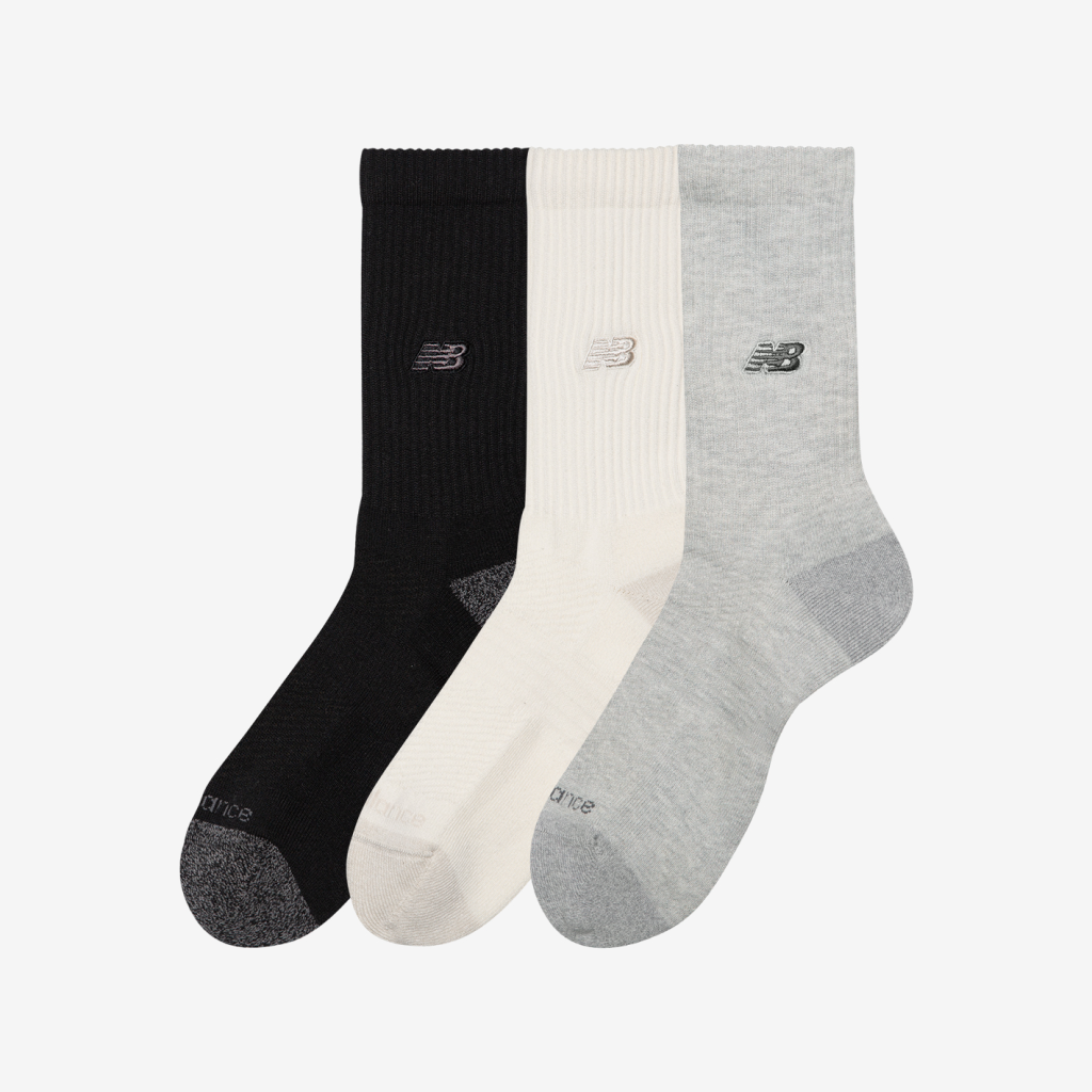 New Balance Active Premium Crew 3 Pack in MEHRFARBIG