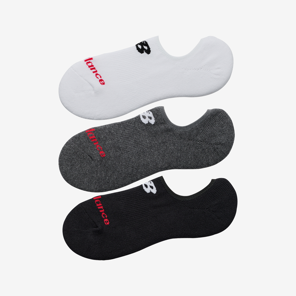 New Balance NB Everyday Ultra Low No Show 3 Pairs in WEISS