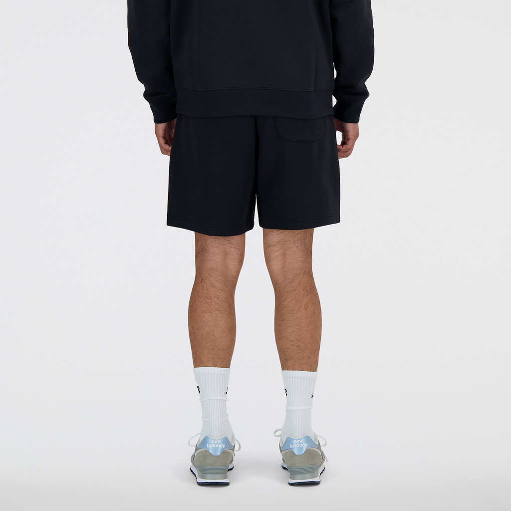 New Balance Sport Essentials French Terry Short 7 Inch in SCHWARZ
