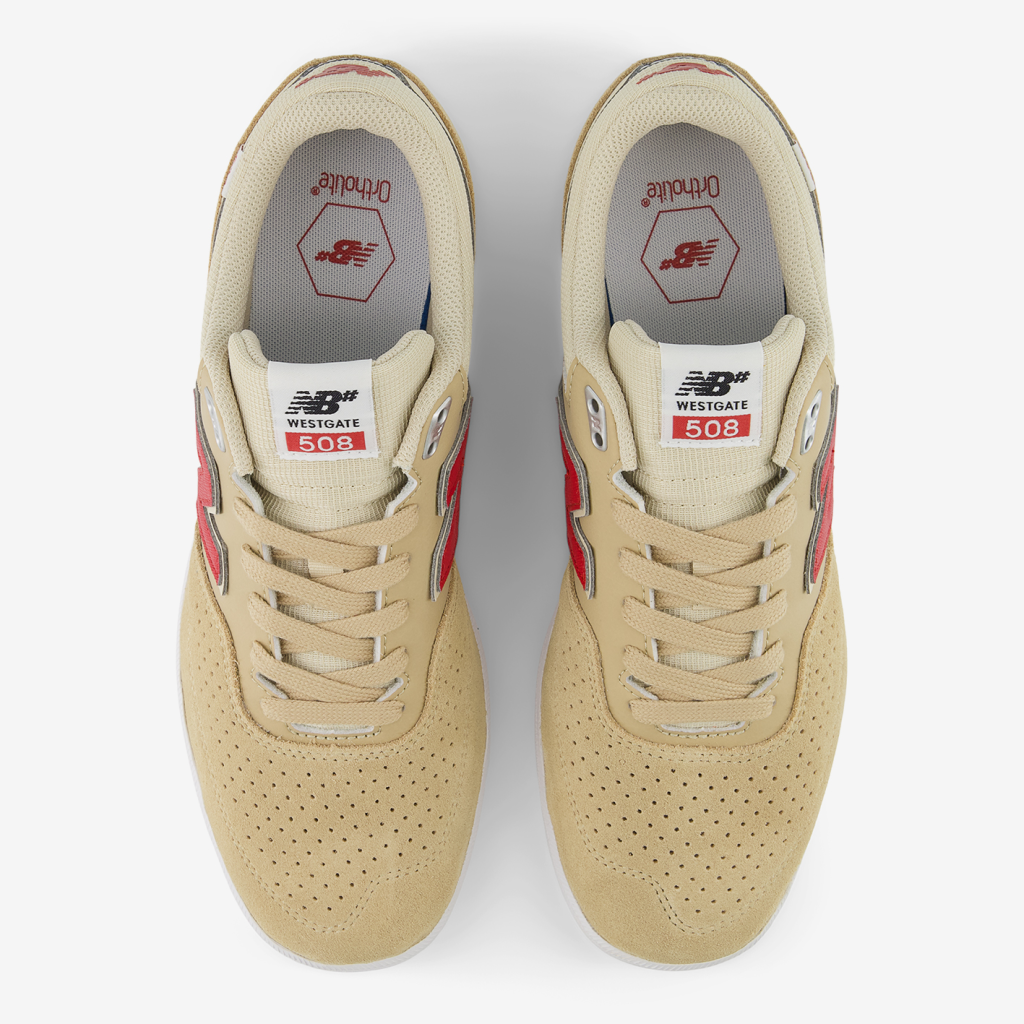 New Balance M Numeric 508 Brandon Westgate Skateboardschuhe in BEIGE