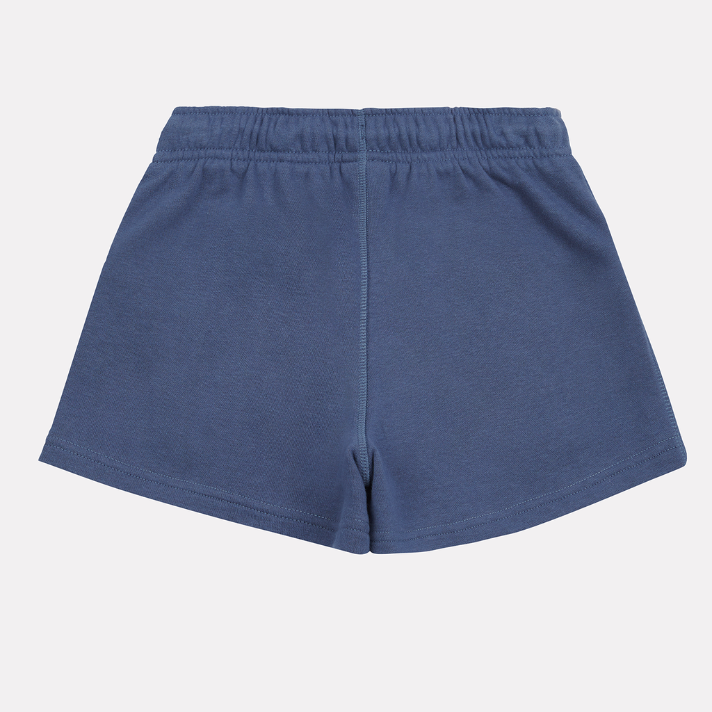New Balance G New Balance French Terry Small Logo Short in BLAU