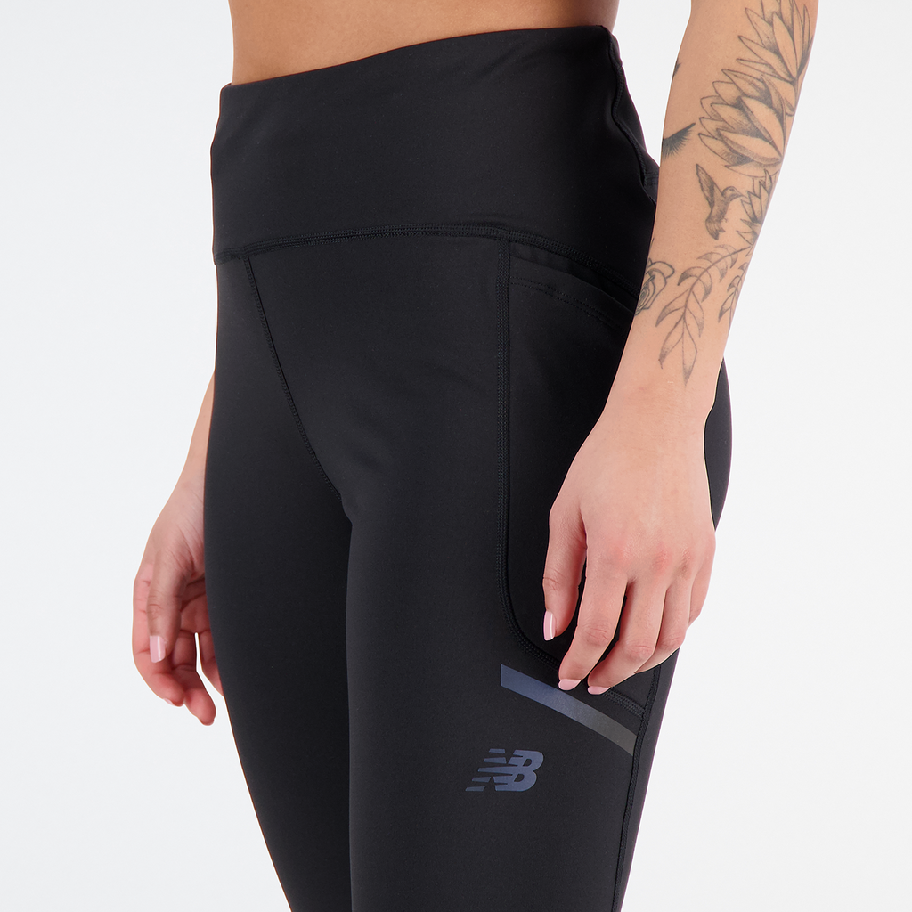 New Balance W Impact Run Heat Tight in SCHWARZ