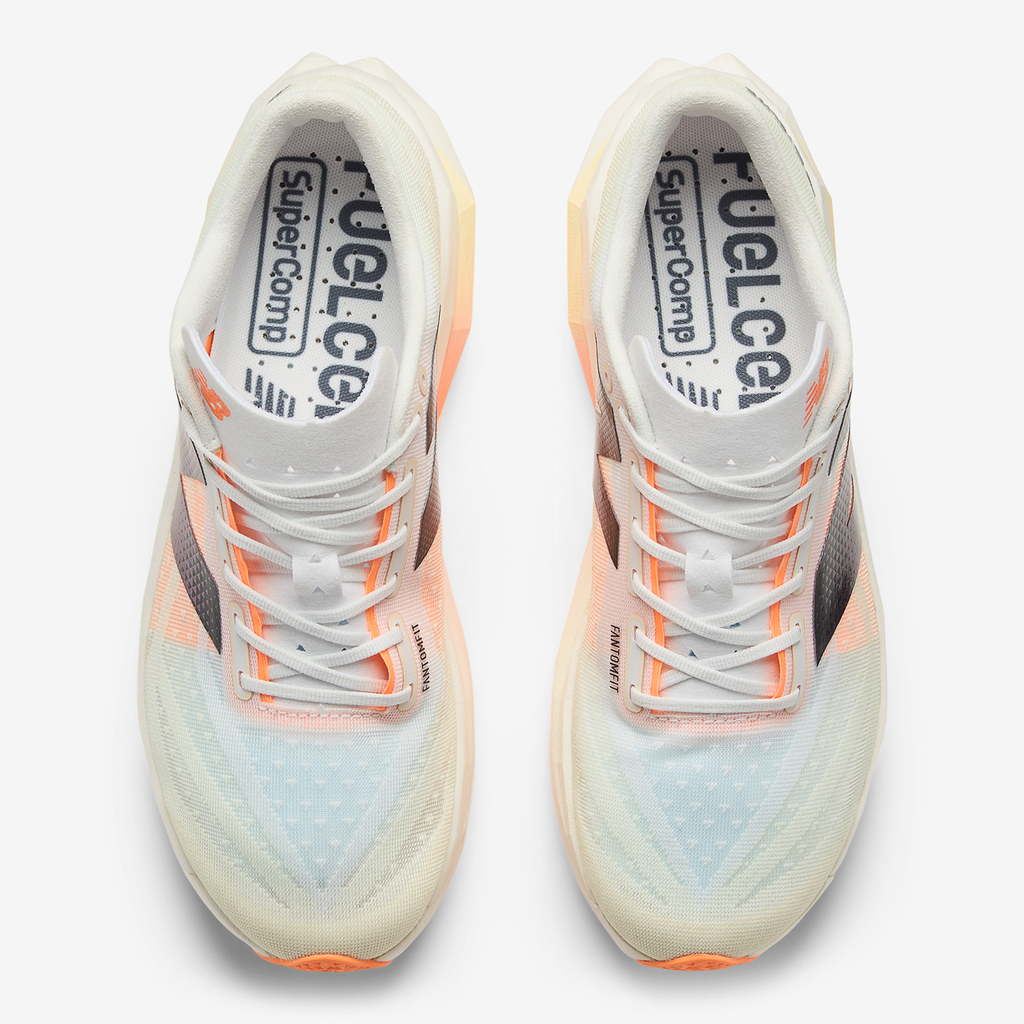 New Balance M SuperComp Elite v4 Laufschuhe in WEISS