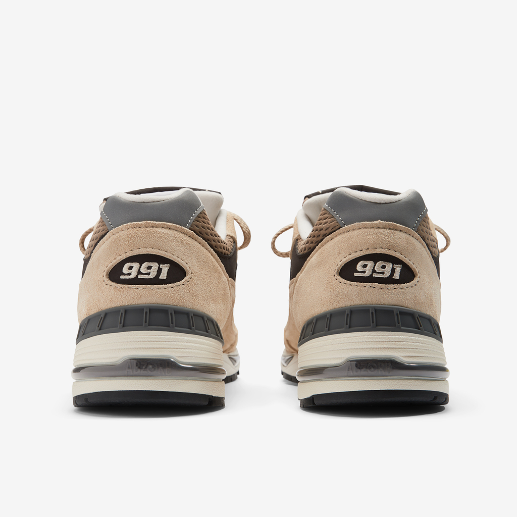 New Balance M 991 MiUK v1 Finale Freizeitschuhe in BEIGE