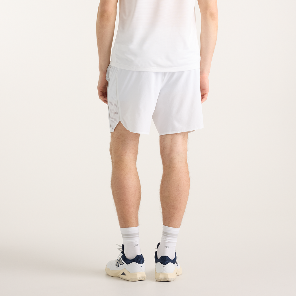 New Balance Tournament Short in WEISS