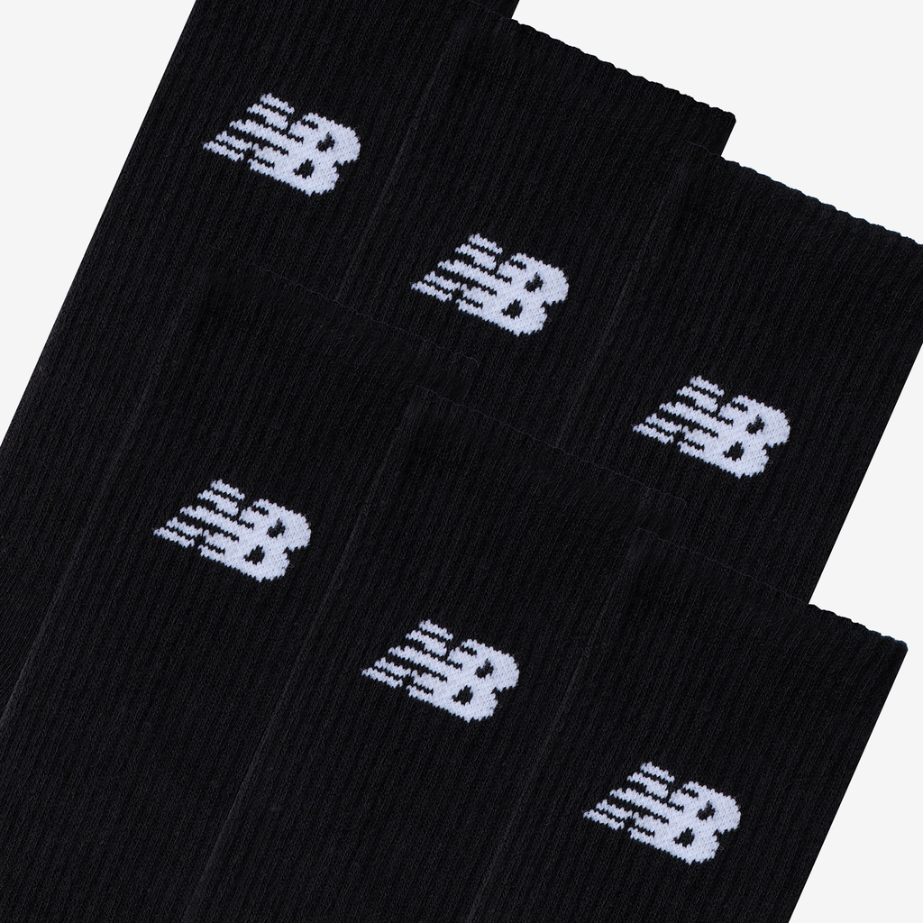 New Balance NB Everyday Crew 6 Pairs in SCHWARZ