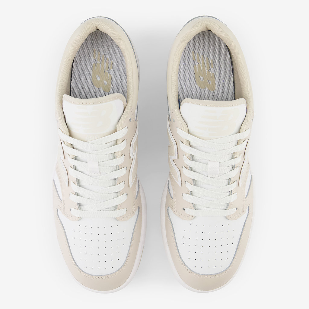 New Balance U 480 Leather Freizeitschuhe in BEIGE